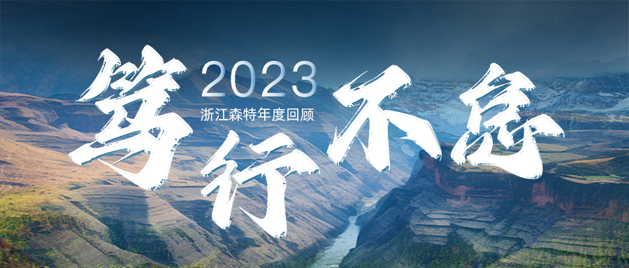 踔厉奋发，笃行不怠 | 浙江森特2023年度回顾